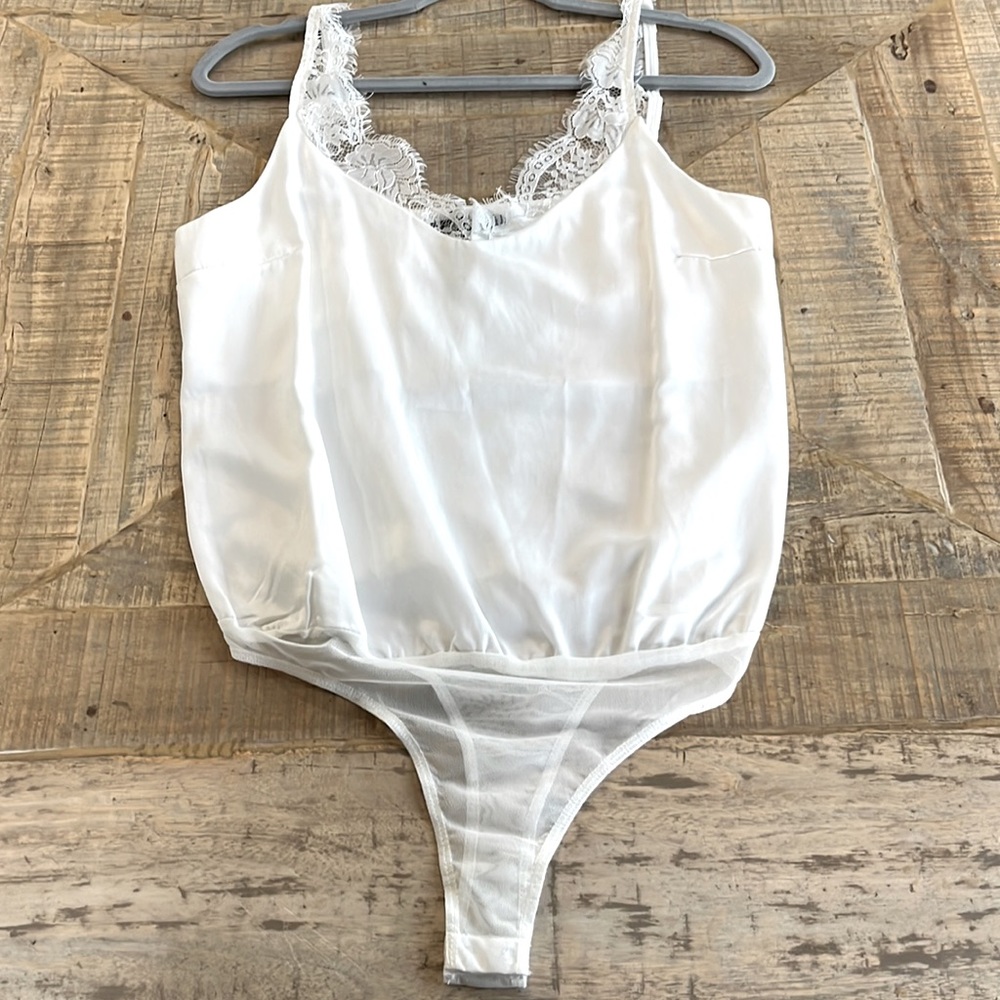Vici white bodysuit